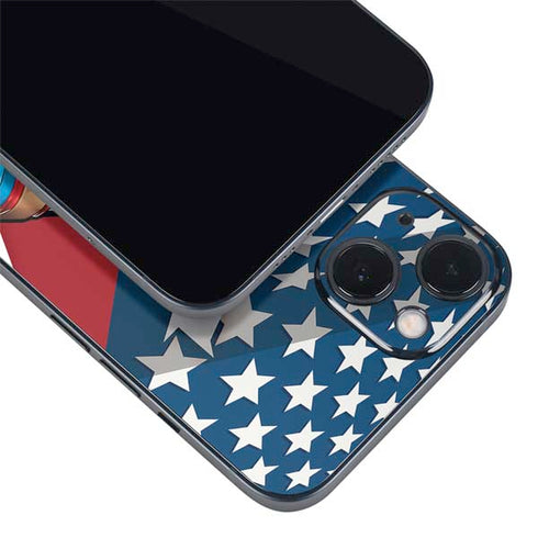 Marvel Captain America Action Pose iPhone 14 Plus Skin