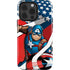 Marvel Captain America Action Pose iPhone 15 Pro Impact Case