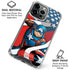 Marvel Captain America Action Pose iPhone 15 Pro Max Clear Case