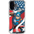 Marvel Captain America Action Pose iPhone 16 Plus Clear Case