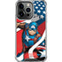 Marvel Captain America Action Pose iPhone 16 Pro Max Clear Case