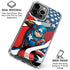 Marvel Captain America Action Pose iPhone 16 Pro Max Clear Case