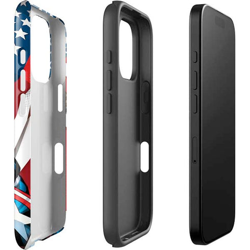 Marvel Captain America Action Pose iPhone 16 Pro Max Impact Case