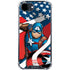 Marvel Captain America Action Pose iPhone 16e Clear Case