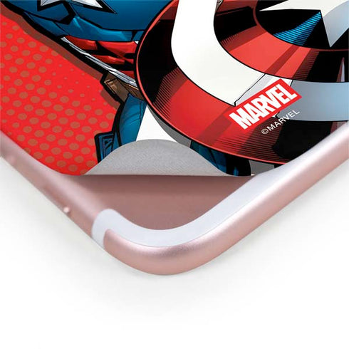 Marvel Captain America Action Pose iPhone 7 Plus Skin