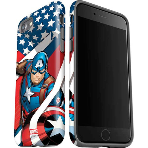 Marvel Captain America Action Pose iPhone SE (2nd & 3rd Gen) Pro Case