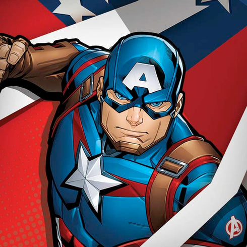 Marvel Captain America Action Pose iPhone X Skin