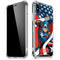 Marvel Captain America Action Pose iPhone X/XS Clear Case