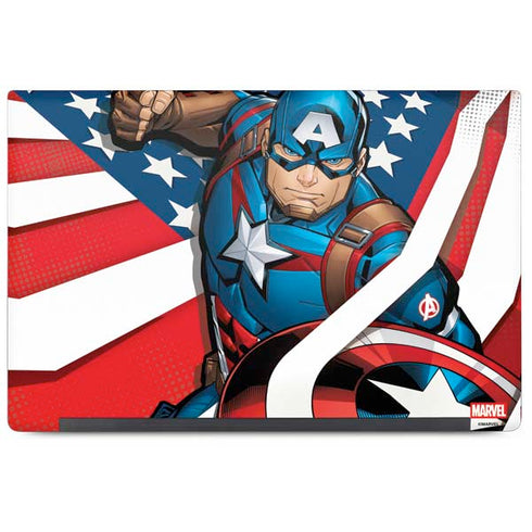 Marvel Captain America Action Pose Dell Latitude Skin