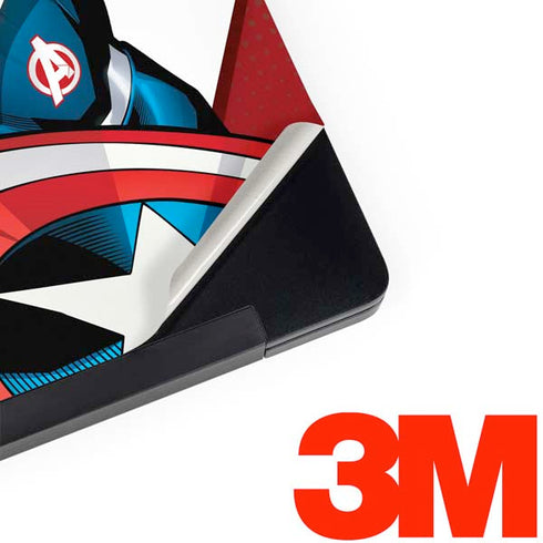 Marvel Captain America Action Pose Dell Latitude Skin