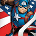 Marvel Captain America Action Pose Dell Latitude Skin