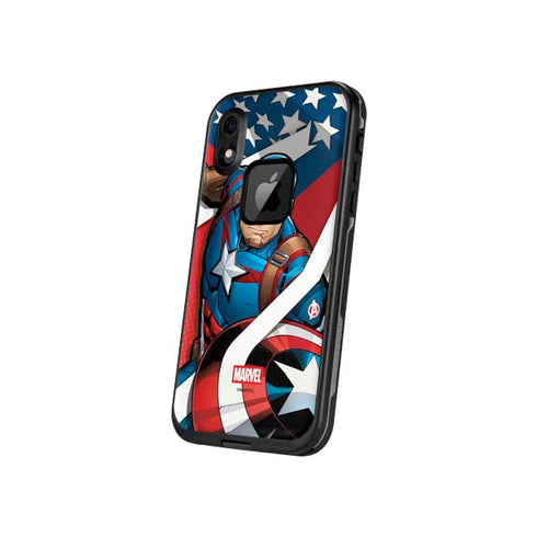 Marvel Captain America Action Pose LifeProof Fre iPhone Skin