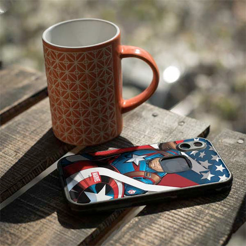 Marvel Captain America Action Pose LifeProof Fre iPhone Skin