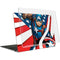 Marvel Captain America Action Pose MacBook Air 13in M1 (2021) Case plus Skin
