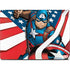 Marvel Captain America Action Pose MacBook Pro 14in (2021-24) Skin