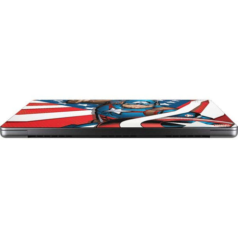 Marvel Captain America Action Pose MacBook Pro 14in (2021-24) Skin