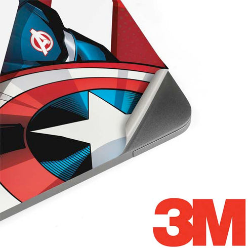 Marvel Captain America Action Pose Apple MacBook Pro 15-inch Skin