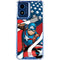Marvel Captain America Action Pose Moto G 5G (2024) Clear Case