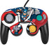 Marvel Captain America Action Pose Nintendo GameCube Controller Skin