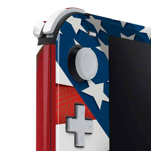 Marvel Captain America Action Pose Nintendo Switch Lite Skin