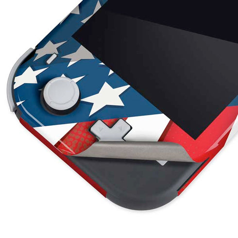 Marvel Captain America Action Pose Nintendo Switch Lite Skin