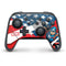 Marvel Captain America Action Pose Nintendo Switch Pro Controller Skin