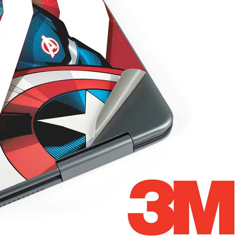 Marvel Captain America Action Pose Notebook 9 Pro 13in (2017) Skin