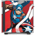 Marvel Captain America Action Pose NZXT H510 Compact ATX Mid-Tower Case Skin