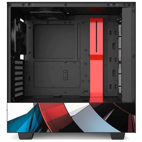 Marvel Captain America Action Pose NZXT H510 Compact ATX Mid-Tower Case Skin