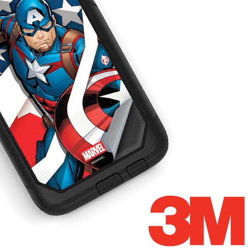 Marvel Captain America Action Pose Otterbox Commuter Galaxy Skin