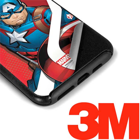 Marvel Captain America Action Pose Otterbox Symmetry iPhone Skin