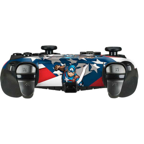 Marvel Captain America Action Pose PlayStation Scuf Vantage 2 Controller Skin