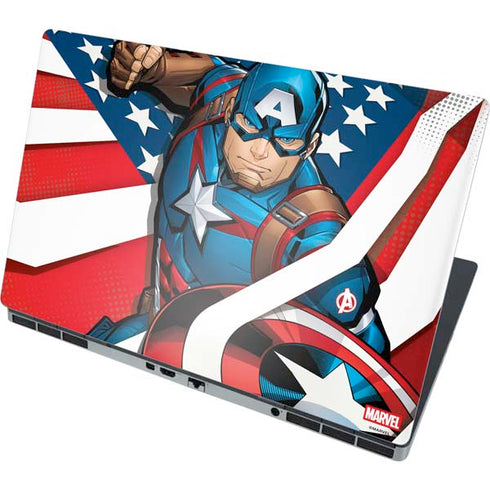 Marvel Captain America Action Pose Dell Precision Skin