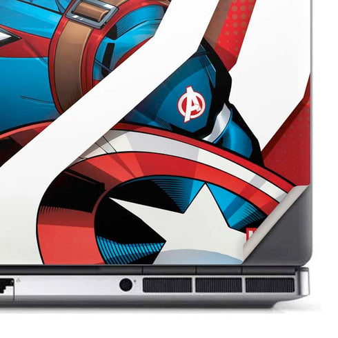 Marvel Captain America Action Pose Dell Precision Skin
