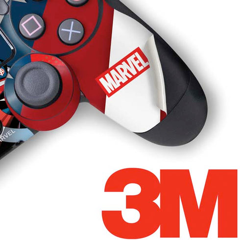 Marvel Captain America Action Pose PS4 Pro/Slim Controller Skin