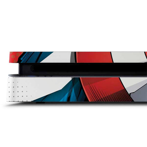 Marvel Captain America Action Pose PS4 Slim Skin