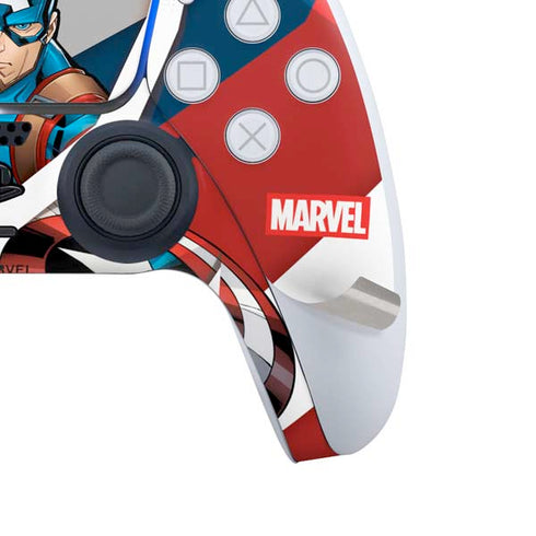Marvel Captain America Action Pose PS5 Bundle Skin