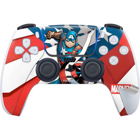 Marvel Captain America Action Pose PS5 Pro Bundle Skin
