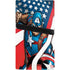 Marvel Captain America Action Pose PS5 Pro Console Skin