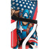 Marvel Captain America Action Pose PS5 Pro Disk Console Skin
