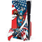 Marvel Captain America Action Pose PS5 Slim Disk Bundle Skin