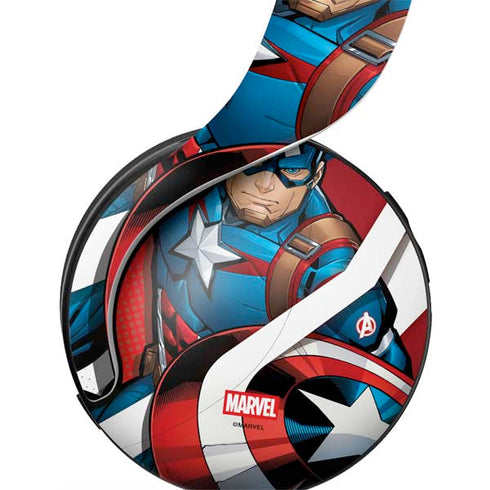 Marvel Captain America Action Pose PULSE 3D Wireless Headset for PS5 Skin