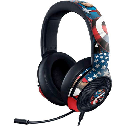 Marvel Captain America Action Pose Razer Kraken X Skin