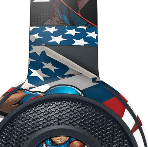 Marvel Captain America Action Pose Razer Kraken X Skin