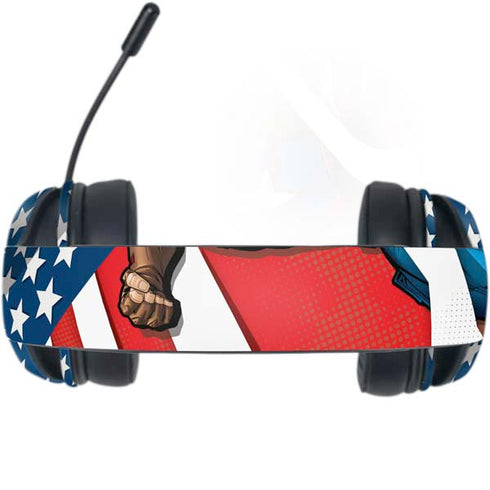 Marvel Captain America Action Pose Razer Kraken X Skin