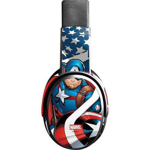 Marvel Captain America Action Pose Skullcandy Crusher Wireless Skin
