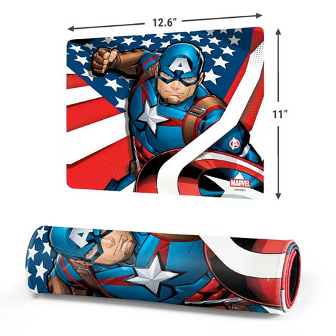 Marvel Captain America Action Pose Gaming Mouse Pad