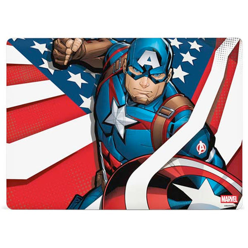 Marvel Captain America Action Pose Surface Laptop 3 13.5in Skin