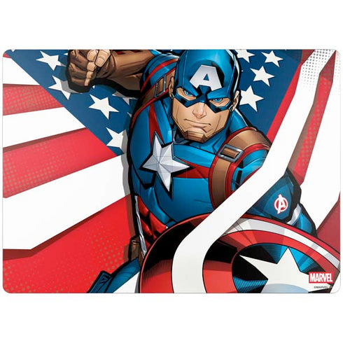 Marvel Captain America Action Pose Surface Laptop 4 15in Skin