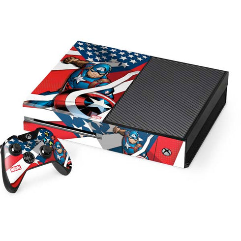 Marvel Captain America Action Pose Xbox One Skins
